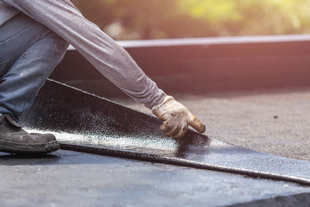 Professional Waterproofing technician working in Lakewood, OH